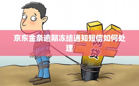 京东金条逾期冻结通知短信如何处理