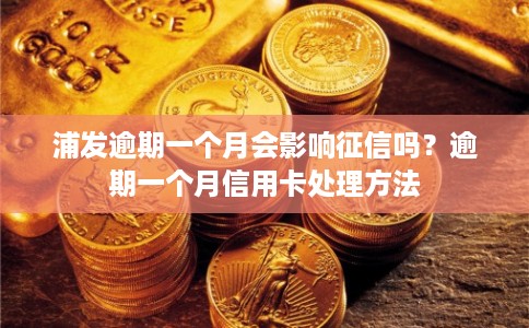 浦发逾期一个月会影响征信吗？逾期一个月信用卡处理方法
