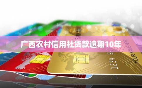 广西农村信用社贷款逾期10年