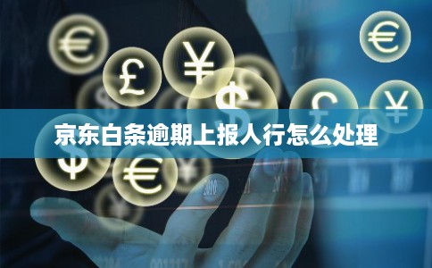 京东白条逾期上报人行怎么处理