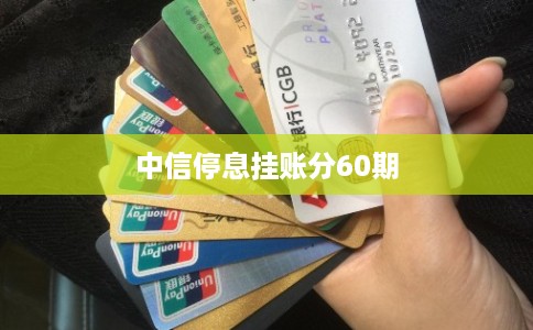 中信停息挂账分60期
