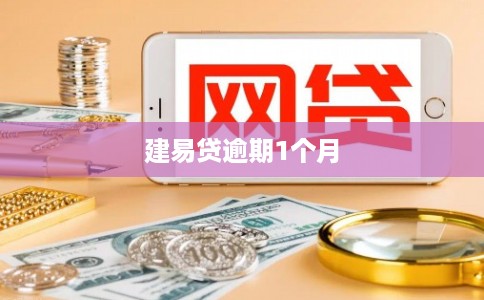 建易贷逾期1个月