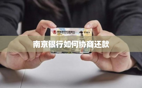 南京银行如何协商还款