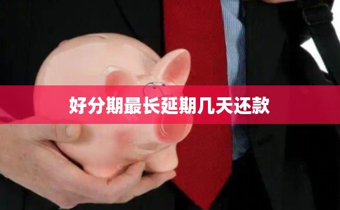 好分期最长延期几天还款