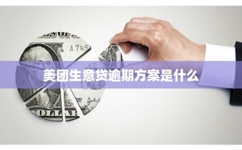 美团生意贷逾期方案是什么