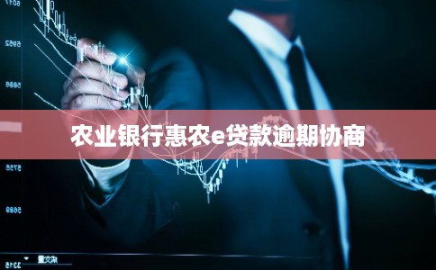 农业银行惠农e贷款逾期协商