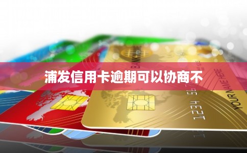 浦发信用卡逾期可以协商不