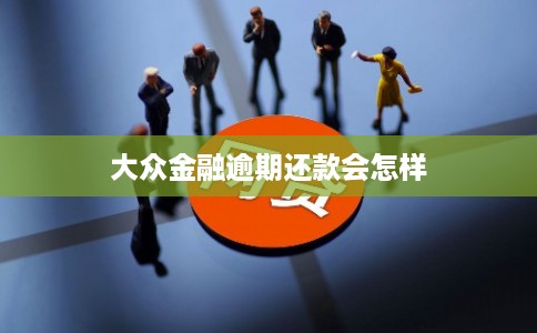 大众金融逾期还款会怎样