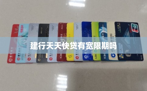 建行天天快贷有宽限期吗