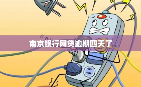 南京银行网贷逾期四天了