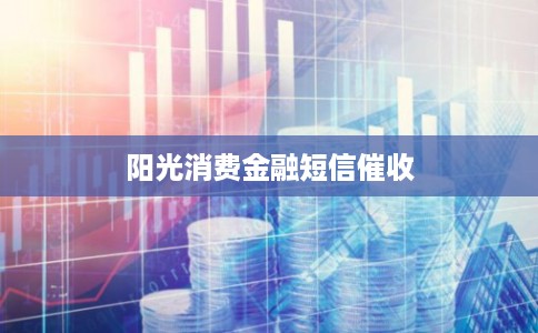 阳光消费金融短信催收