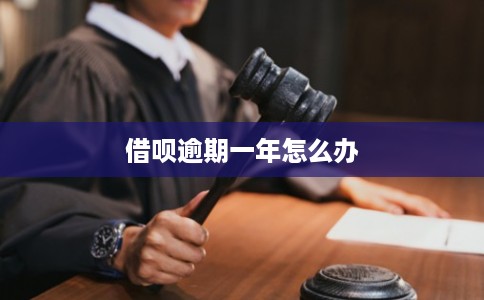 借呗逾期一年怎么办