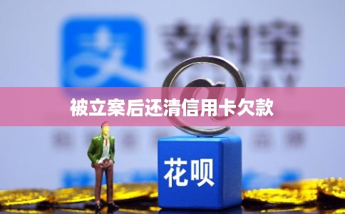 被立案后还清信用卡欠款