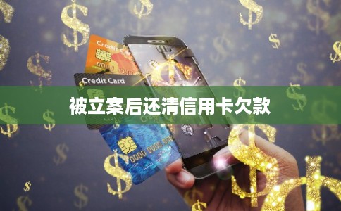 被立案后还清信用卡欠款