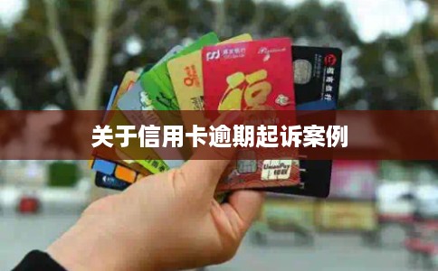 关于信用卡逾期起诉案例