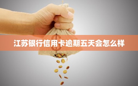 江苏银行信用卡逾期五天会怎么样
