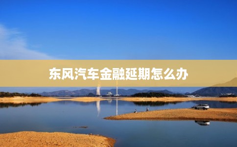 东风汽车金融延期怎么办