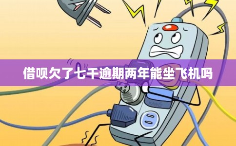 借呗欠了七千逾期两年能坐飞机吗