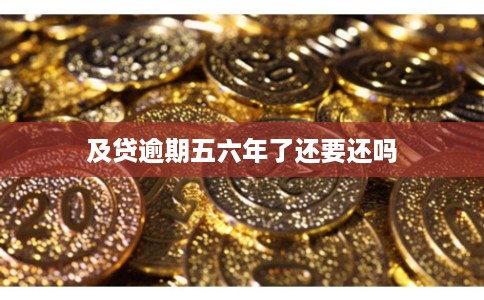 及贷逾期五六年了还要还吗
