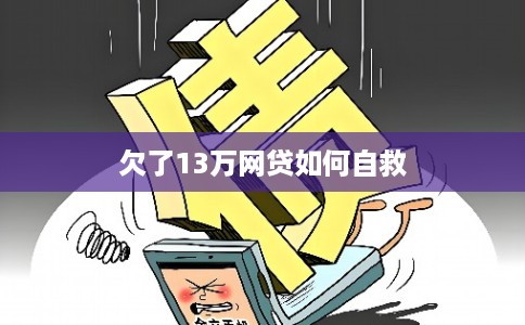 欠了13万网贷如何自救