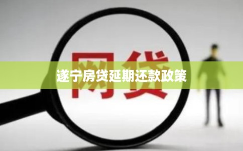 遂宁房贷延期还款政策