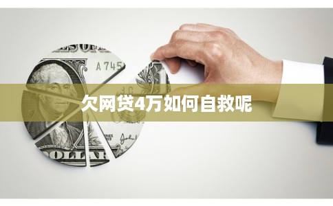 欠网贷4万如何自救呢