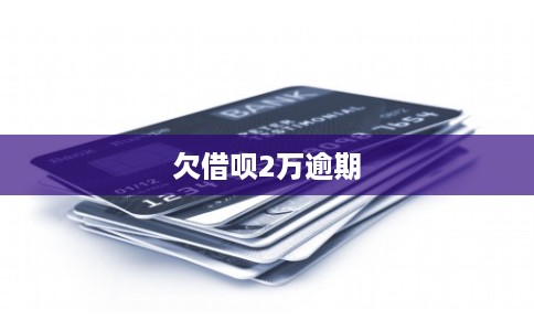 欠借呗2万逾期