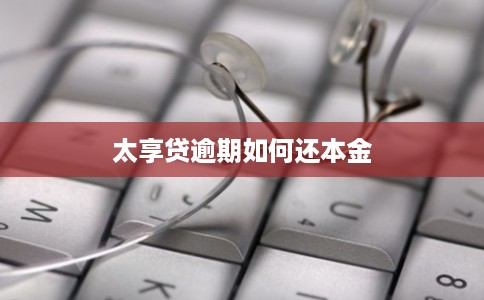 太享贷逾期如何还本金