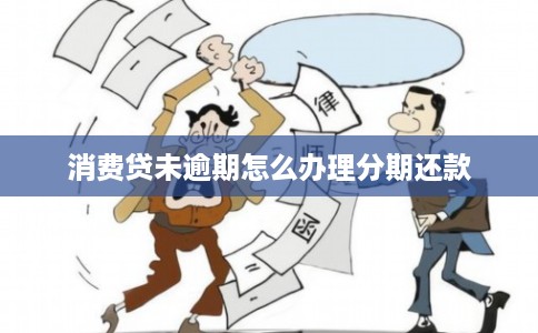 消费贷未逾期怎么办理分期还款