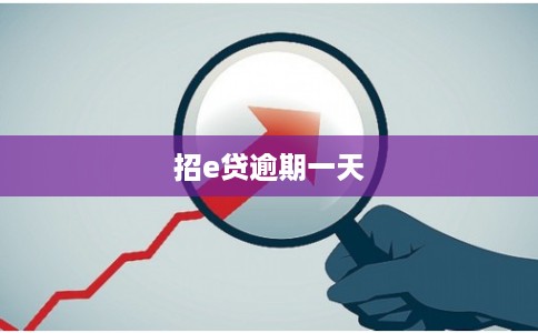 招e贷逾期一天