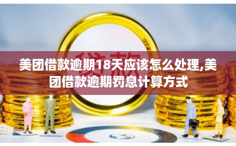 美团借款逾期18天应该怎么处理,美团借款逾期罚息计算方式