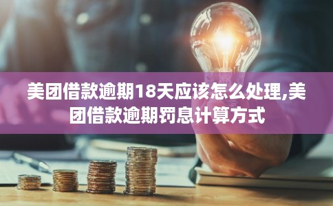 美团借款逾期18天应该怎么处理,美团借款逾期罚息计算方式