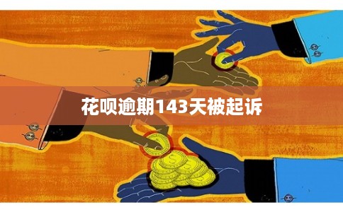花呗逾期143天被起诉
