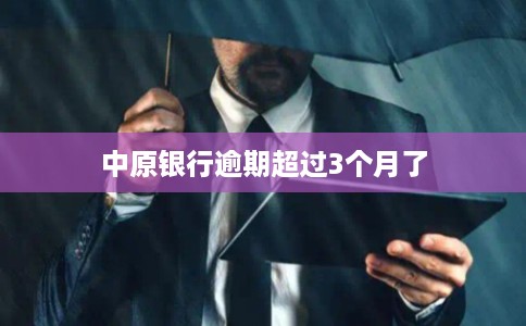 中原银行逾期超过3个月了
