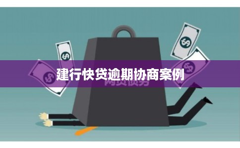建行快贷逾期协商案例