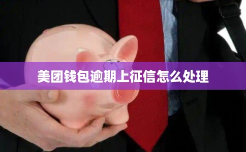 美团钱包逾期上征信怎么处理