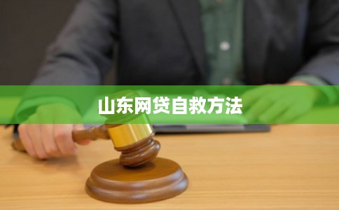 山东网贷自救方法