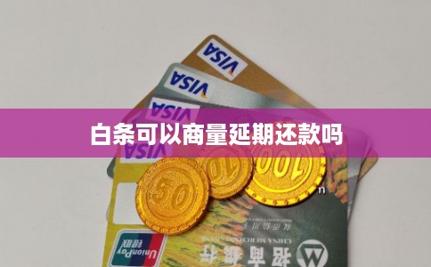 白条可以商量延期还款吗