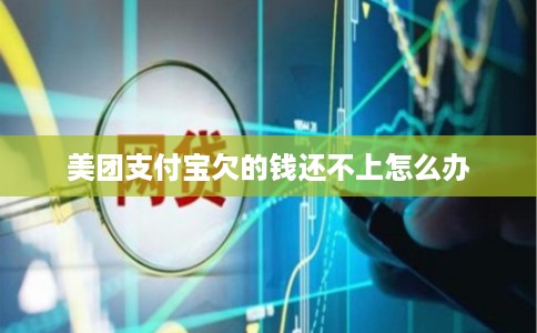 美团支付宝欠的钱还不上怎么办