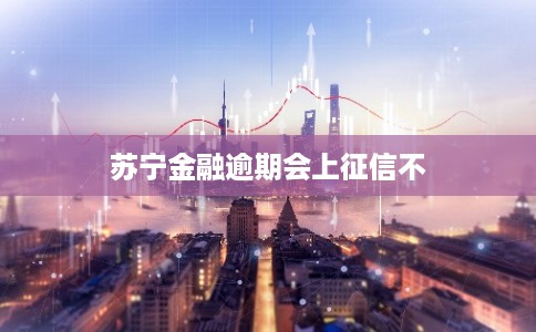 苏宁金融逾期会上征信不