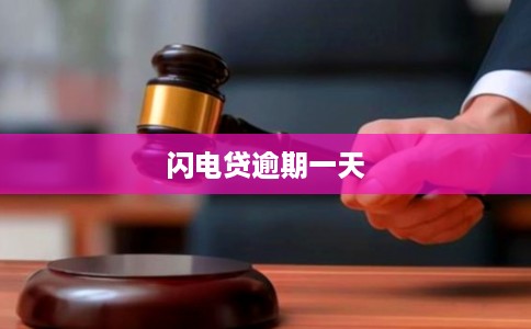 闪电贷逾期一天