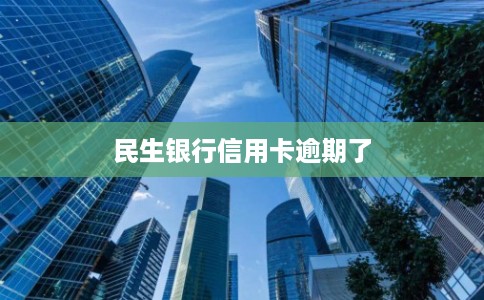民生银行信用卡逾期了