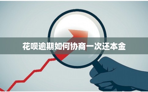 花呗逾期如何协商一次还本金