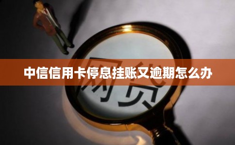 中信信用卡停息挂账又逾期怎么办