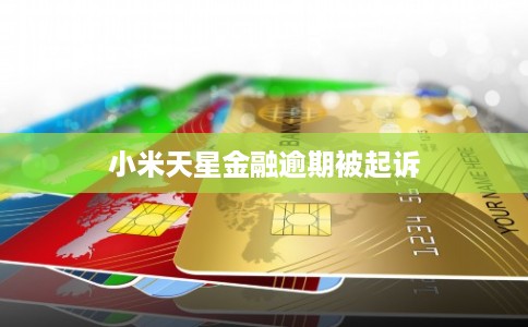 小米天星金融逾期被起诉