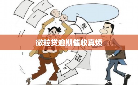 微粒贷逾期催收真烦