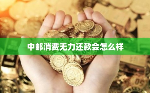 中邮消费无力还款会怎么样