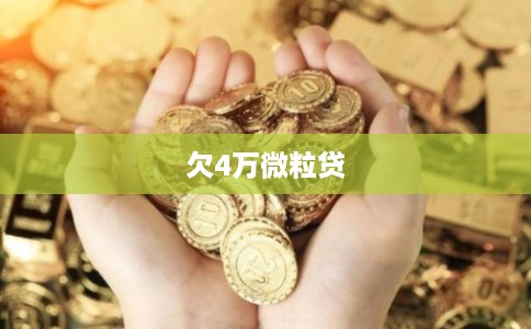 欠4万微粒贷