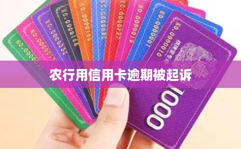 农行用信用卡逾期被起诉