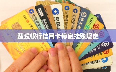 建设银行信用卡停息挂账规定